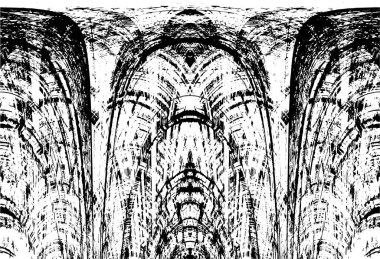 soyut grunge arka plan. siyah ve beyaz doku. vektör çizim.