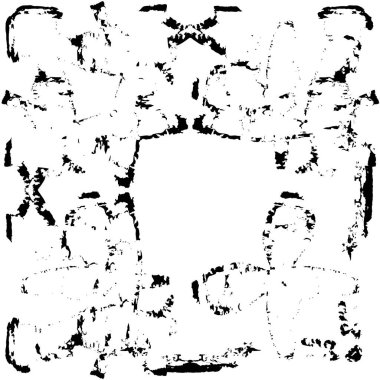 soyut grunge arka plan. siyah ve beyaz doku. vektör çizim.