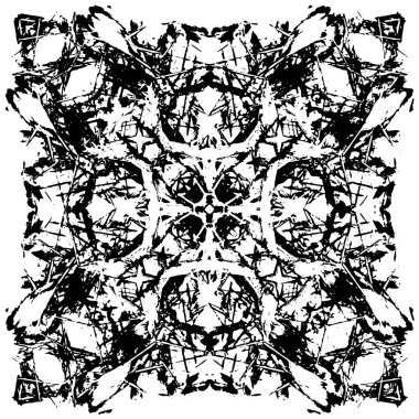 soyut grunge arka plan. siyah ve beyaz doku. vektör çizim.