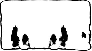 Çizik ve çatlaklarla dolu siyah beyaz bir arka plan. vektör dokusu. 