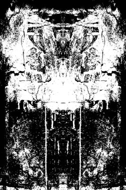 siyah ve beyaz simetrik grunge arkaplanı