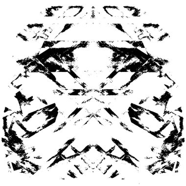 Gelecekçi soyut grunge geometrik modern desen 