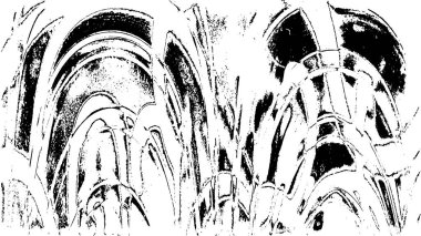 siyah ve beyaz simetrik grunge arkaplanı