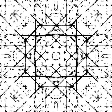 siyah ve beyaz simetrik grunge arkaplanı