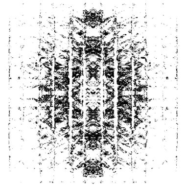 Gelecekçi soyut grunge geometrik modern desen 