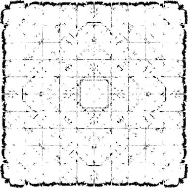 siyah ve beyaz simetrik grunge arkaplanı