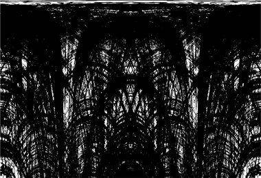 siyah ve beyaz simetrik grunge arkaplanı