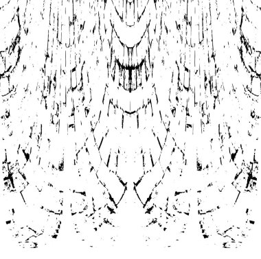 siyah ve beyaz simetrik grunge arkaplanı