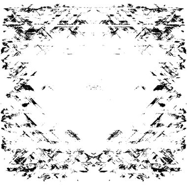 Gelecekçi soyut grunge geometrik modern desen 