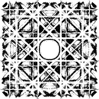 siyah ve beyaz simetrik grunge arkaplanı