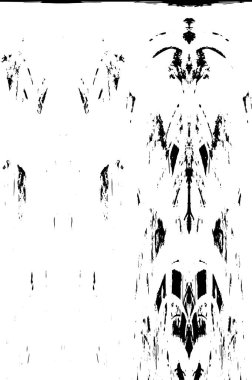 siyah ve beyaz simetrik grunge arkaplanı