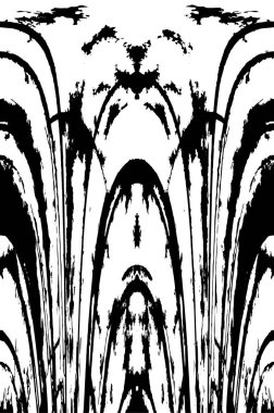 siyah ve beyaz simetrik grunge arkaplanı