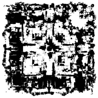 siyah ve beyaz simetrik grunge arkaplanı