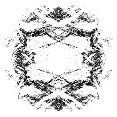 Gelecekçi soyut grunge geometrik modern desen 