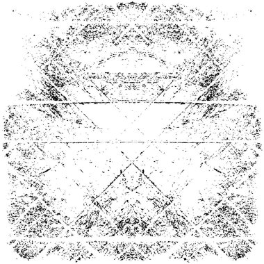 Gelecekçi soyut grunge geometrik modern desen 