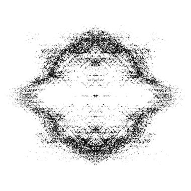 Gelecekçi soyut grunge geometrik modern desen 