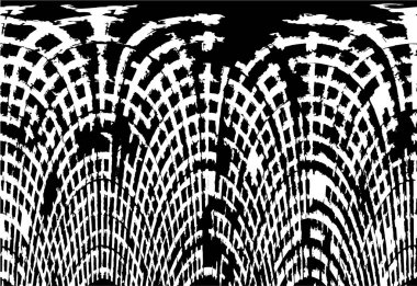 soyut grunge arka plan. siyah ve beyaz doku. vektör çizim.