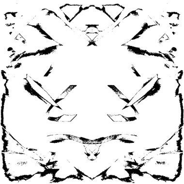 Gelecekçi soyut grunge geometrik modern desen 