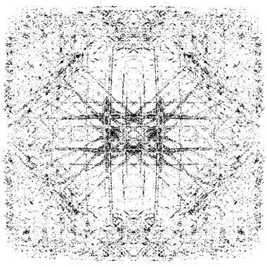 Gelecekçi soyut grunge geometrik modern desen 