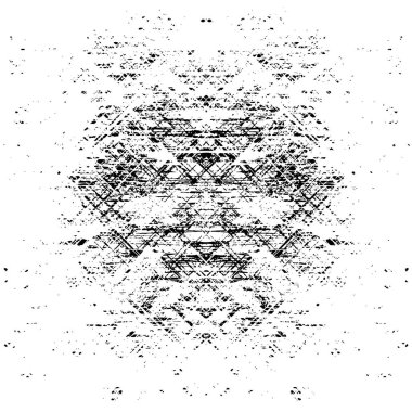 Gelecekçi soyut grunge geometrik modern desen 