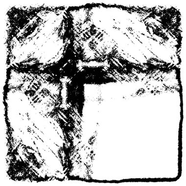 soyut grunge desenli arkaplan vektör çizimi