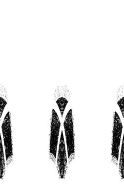 Grunge dikey olarak simetrik siyah beyaz doku. Tek renkli yıpranmış kaplama deseni. 