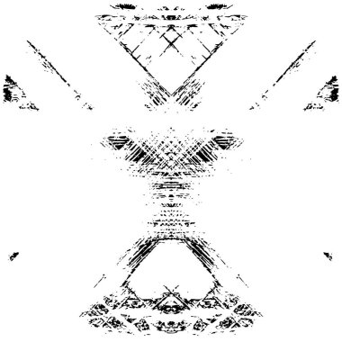 Gelecekçi soyut grunge geometrik modern desen 