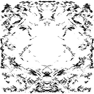 Gelecekçi soyut grunge geometrik modern desen 