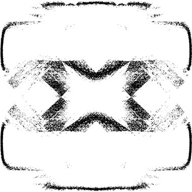 Gelecekçi soyut grunge geometrik modern desen 