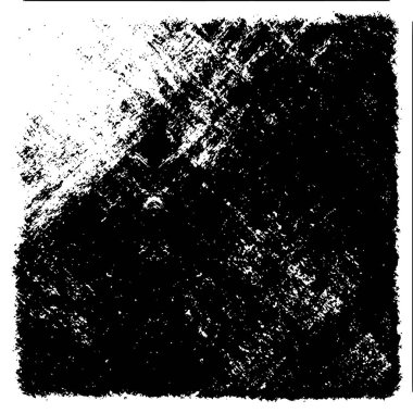 Grunge soyut siyah beyaz vektör arkaplanı. Tek renkli vintage yüzey 