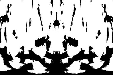 Grunge soyut siyah beyaz vektör arkaplanı. Tek renkli vintage yüzey 