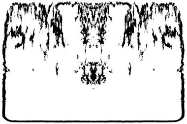 Grunge soyut siyah beyaz vektör arkaplanı. Tek renkli vintage yüzey 