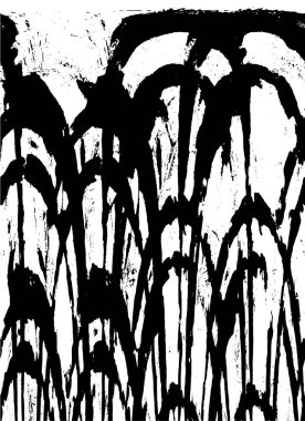 soyut siyah ve beyaz grunge doku resimleme arkaplanı 