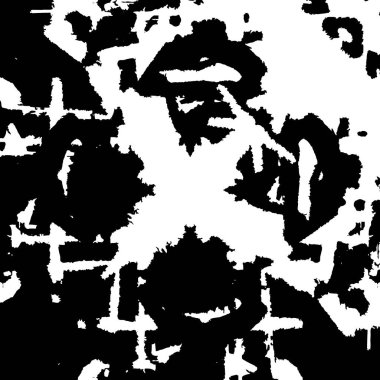 soyut siyah ve beyaz grunge doku resimleme arkaplanı 