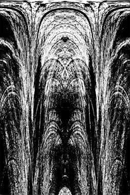 soyut siyah ve beyaz grunge doku resimleme arkaplanı 