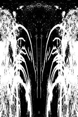 soyut siyah ve beyaz grunge doku resimleme arkaplanı 