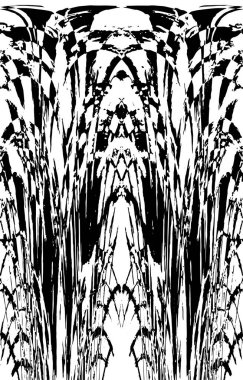 Soyut arkaplan. Monokrom dokusu. Resim siyah ve beyaz tonları içerir.