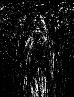 Siyah ve beyaz desenli soyut sıkıntılı arkaplan.