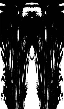 Siyah ve beyaz desenli soyut sıkıntılı arkaplan.