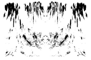 Siyah ve beyaz desenli soyut sıkıntılı arkaplan.