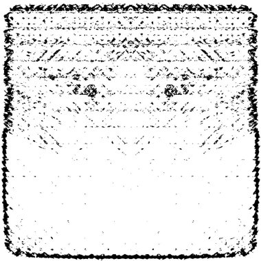 Siyah ve beyaz desenli soyut sıkıntılı arkaplan.