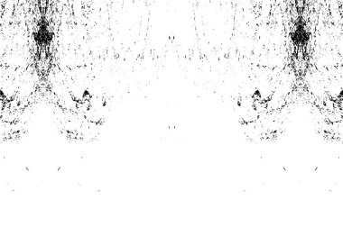 Siyah ve beyaz desenli soyut sıkıntılı arkaplan.