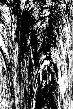 Siyah ve beyaz desenli soyut sıkıntılı arkaplan.