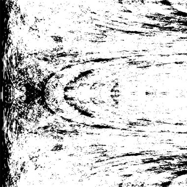 Siyah ve beyaz desenli soyut sıkıntılı arkaplan.