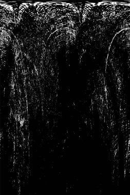 Siyah ve beyaz desenli soyut sıkıntılı arkaplan.