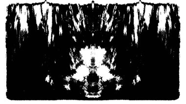 Siyah ve beyaz desenli soyut sıkıntılı arkaplan.