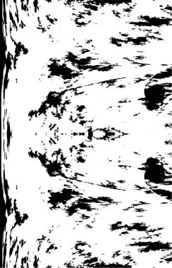 Siyah ve beyaz desenli soyut sıkıntılı arkaplan.