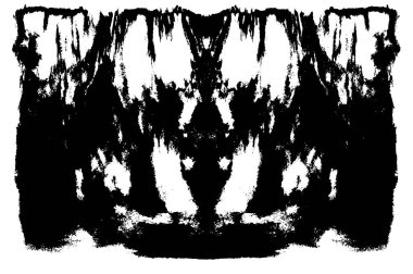 Siyah ve beyaz desenli soyut sıkıntılı arkaplan.