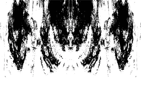 Latar Belakang Grunge Abstrak Tekstur Hitam Dan Putih Ilustrasi Vektor - Stok Vektor