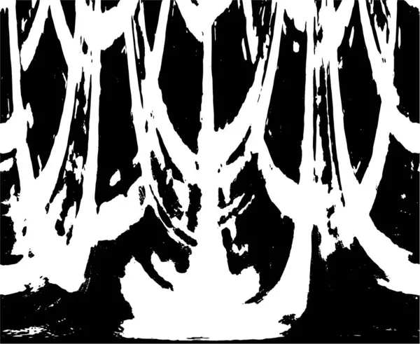 Çizik ve çatlaklarla dolu siyah beyaz bir arka plan. vektör dokusu. 